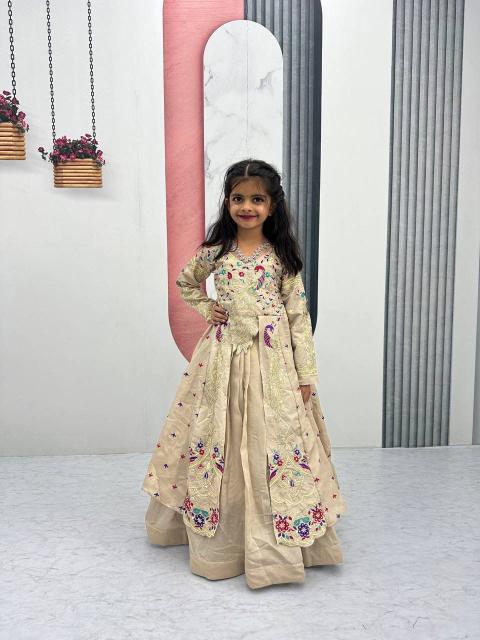 Launching Festival Special Crop Top Pc 528 Vichitra White Affordable kids clothing in bulk - wholesale export